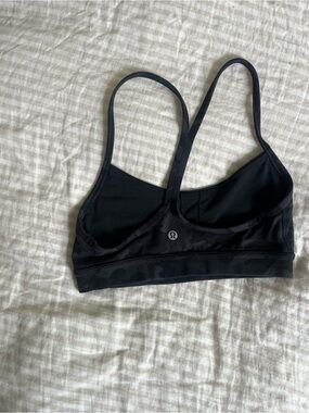 lululemon athletica Black camo Low-Impact Sports Bra